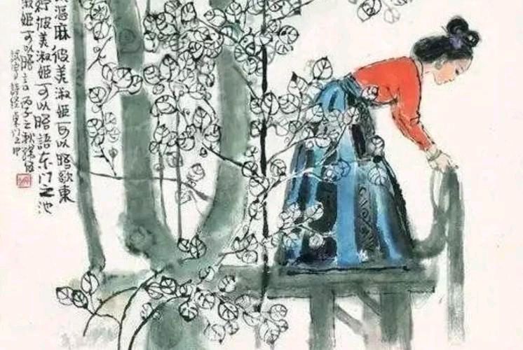 诗经版：《东门之池》中华诗经阁诗经部部长董杰/中华诗经阁诗经部编委韩爱华/金牌主播赵富娥-中华诗经阁宣委（图3）
