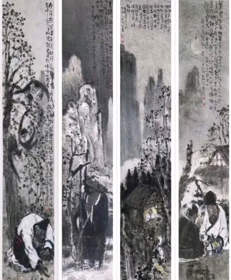 艺术家老菩提朗诵黑马建雄作品《我的老师》致—中国著名画家何多俊（2）（图8）