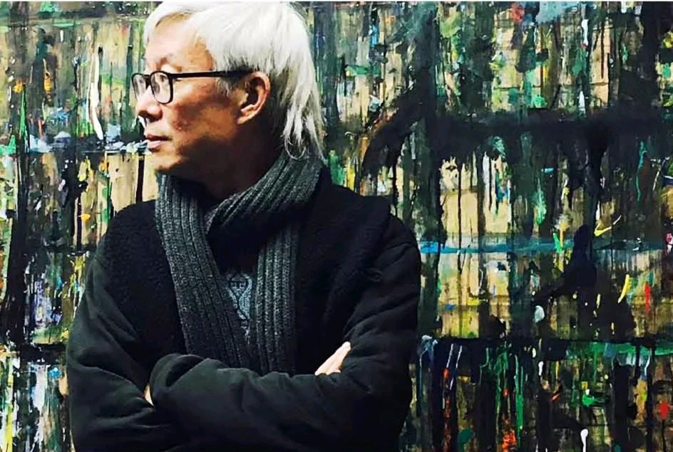 老菩提朗诵当代资深诗人黑马建雄，知名画家、诗人尹航作品《青春少年》（图9）
