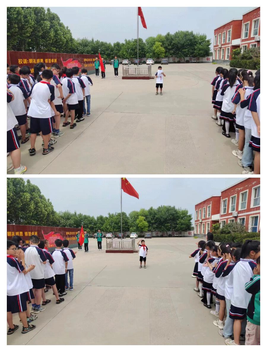 白佛小学“红领巾爱祖国”一年级入队仪式（图8）