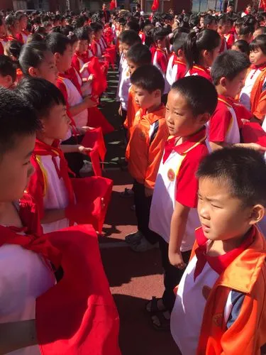 看外孙入队仪式感怀～诗||李耀文（图12）