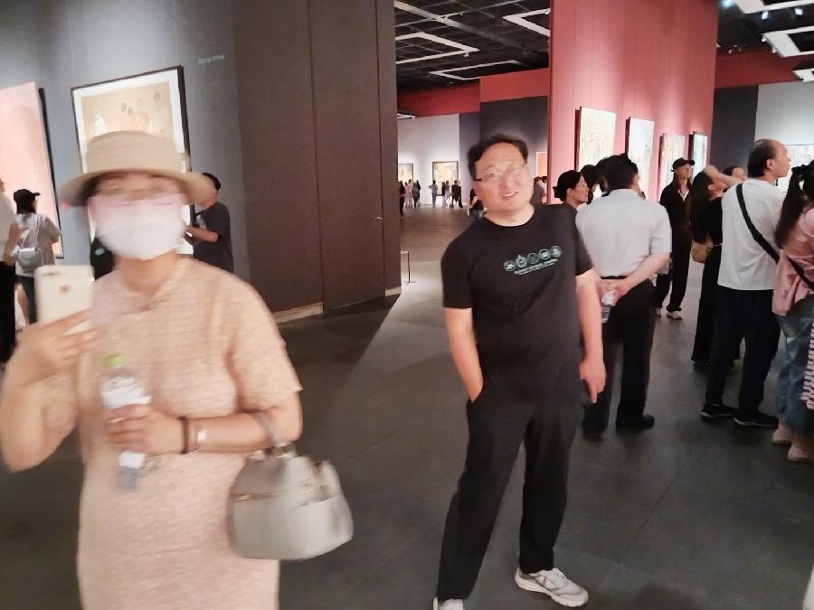 肥城市文联、肥城市美协组织会员观摩学习第十四届全国美展山东作品展（图10）
