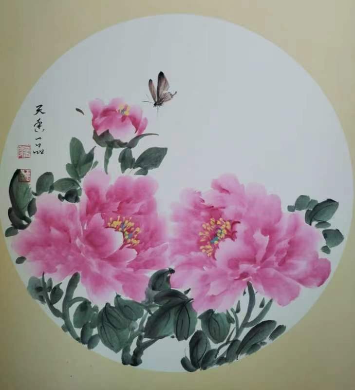 墨随心走书画流香匠心独运企业辉煌（图9）