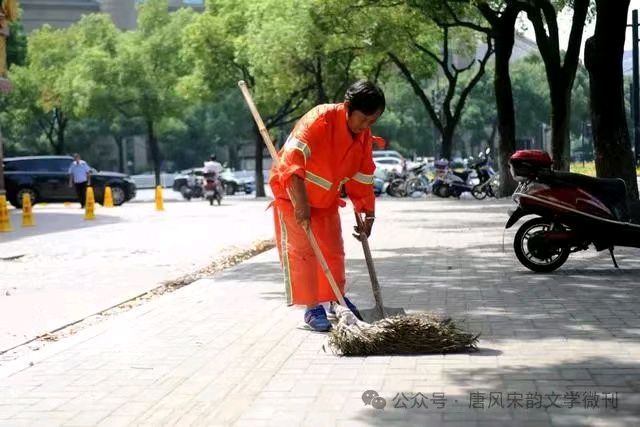 夏云峰*赞歌献给环卫工人金夜（兰州）（图3）