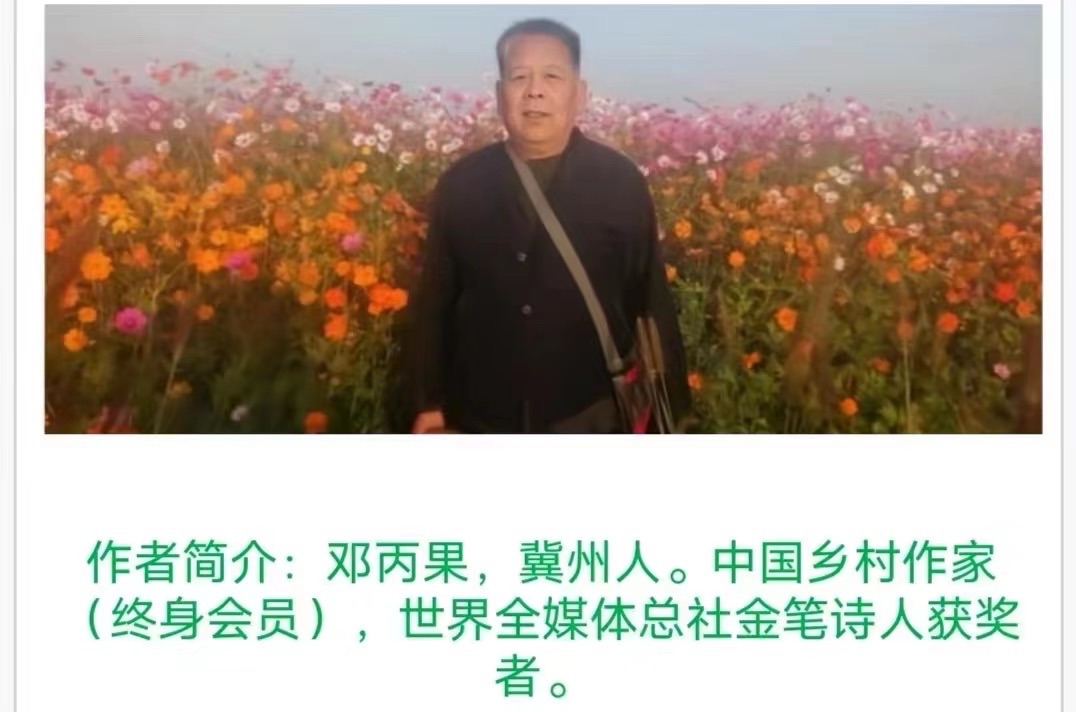 🌹第八届世界最美爱情诗大赛🏆作品全球展（70）文：邓丙果【追梦者总社】世界诗人名人展【特刊】（图3）