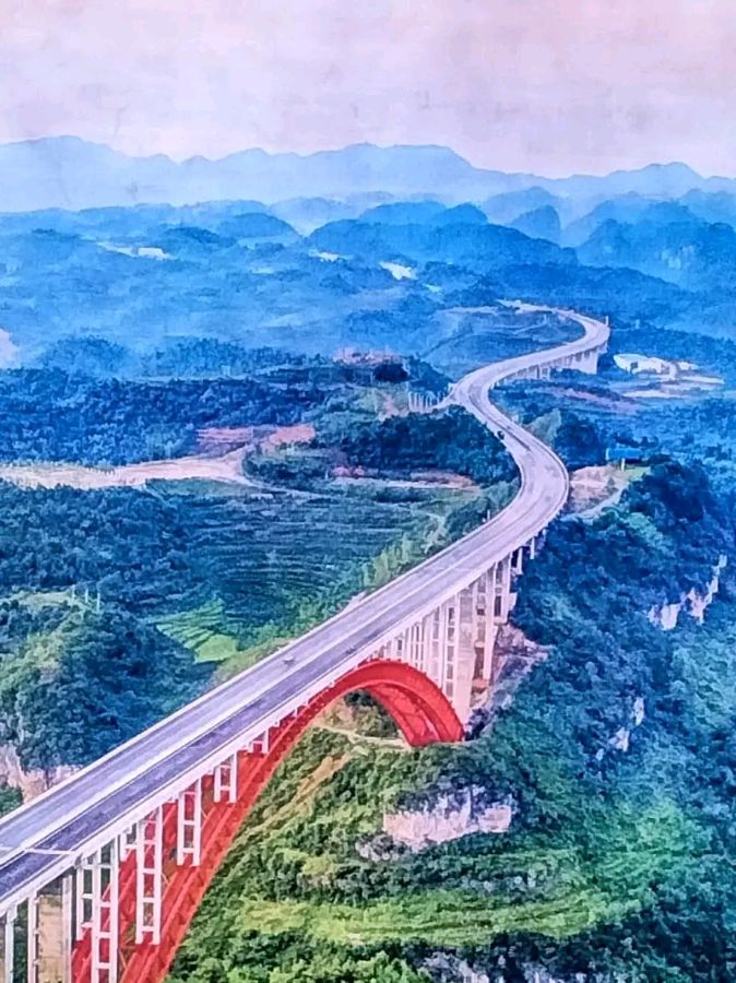 [歌曲：颂贵州]我家住在彩虹上（图3）