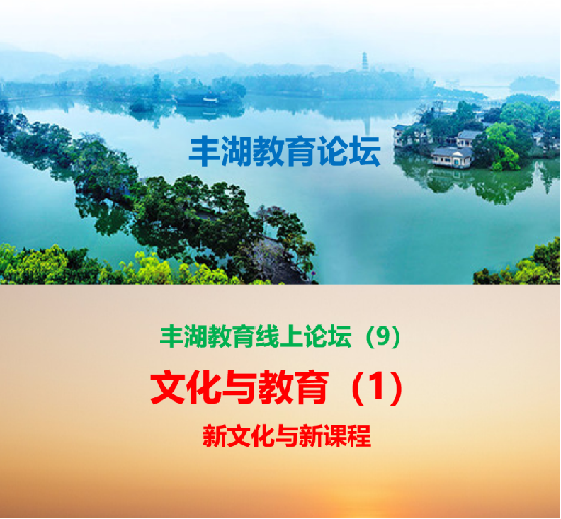 丰湖教育线上论坛（9）郭龙飞：再谈课改与文化的关系