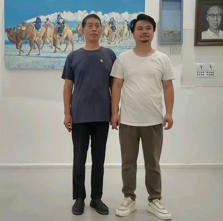 特刊:河间新绘艺校“艺心向党,百卉飘香”暨庆祝中国共产党成立103周年师生美术作品展在河间市美术馆隆重举行!中华诗经阁报道(图16)