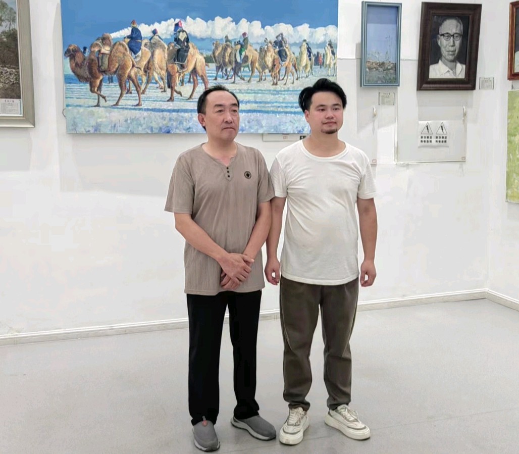 特刊:河间新绘艺校“艺心向党,百卉飘香”暨庆祝中国共产党成立103周年师生美术作品展在河间市美术馆隆重举行!中华诗经阁报道(图14)