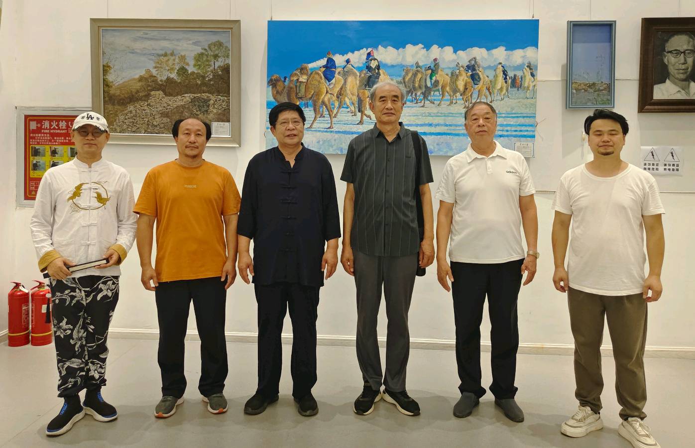 特刊:河间新绘艺校“艺心向党,百卉飘香”暨庆祝中国共产党成立103周年师生美术作品展在河间市美术馆隆重举行!中华诗经阁报道(图20)