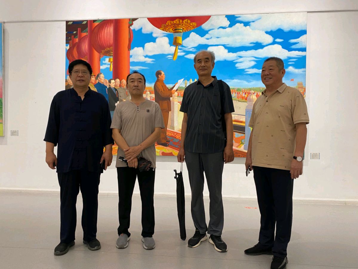 特刊:河间新绘艺校“艺心向党,百卉飘香”暨庆祝中国共产党成立103周年师生美术作品展在河间市美术馆隆重举行!中华诗经阁报道(图39)