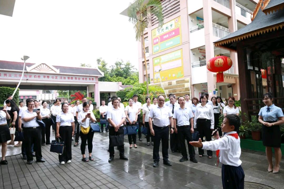 【允美教育集团】聚焦“大思政” 育人德为先——西双版纳州允景洪小学万达校区党建现场（图3）