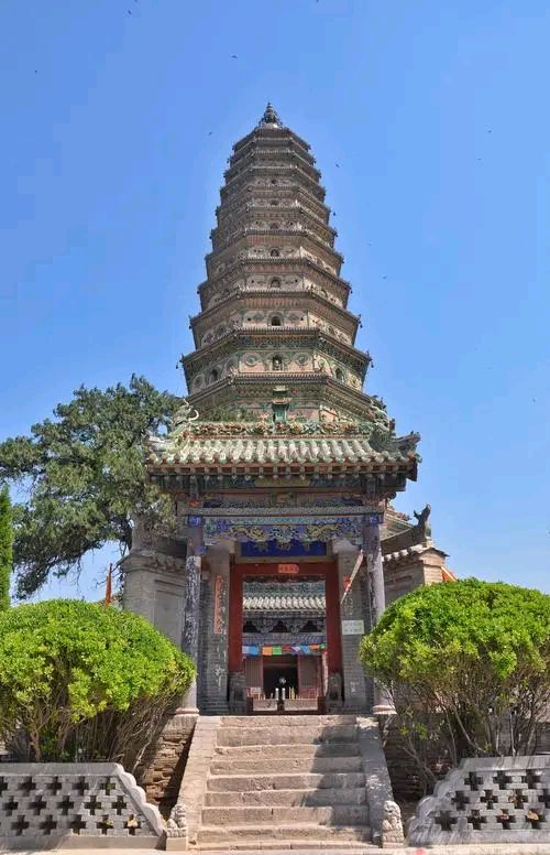 东方书剑的《山花子·广胜寺怀古》