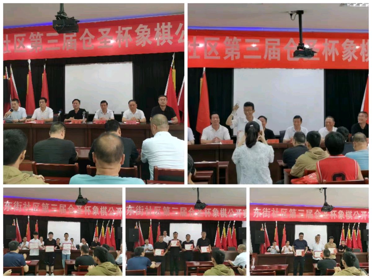 洛南县城关街道东街社区第三届“仓圣杯”中国象棋公开赛成功举办（图6）