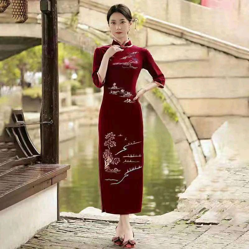 …旗袍，东方服饰绚美神韵！… （抒情散文诗） 文／王铁忠（图4）
