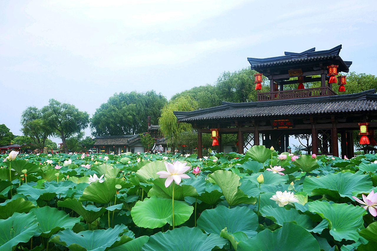 东方书剑的《散套【双调·新水令】夏日游园》