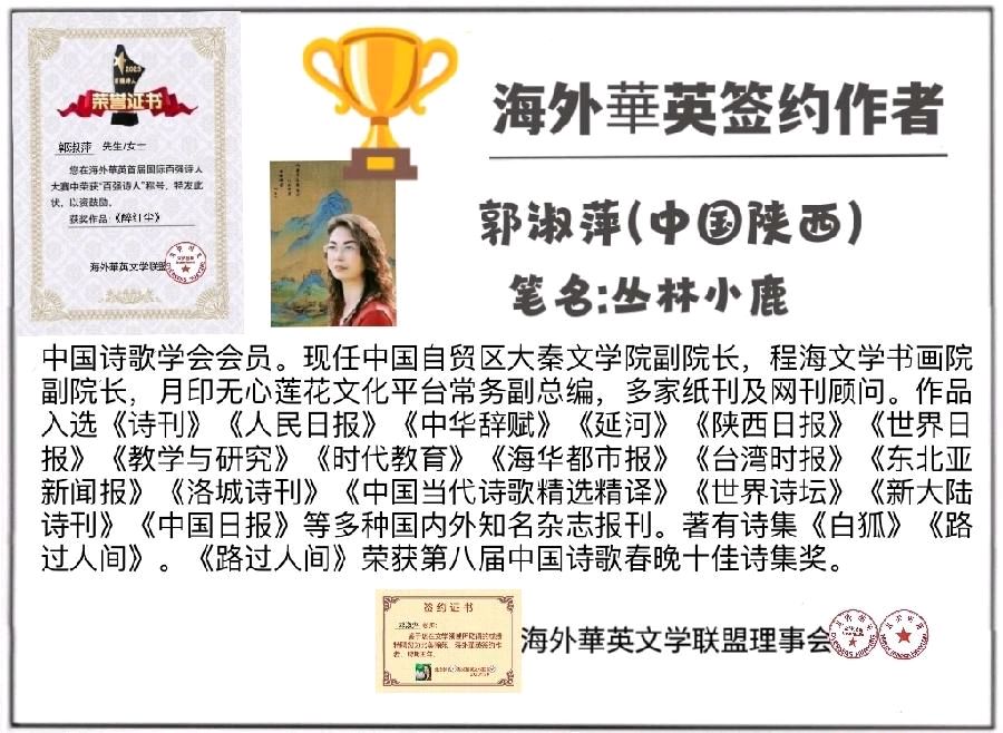 双语诗《风满楼》作者:郭淑萍(中国) 英译:银杏(北美) 朗诵:薇薇(中国香港)【美国头条】（图2）