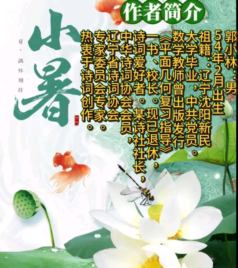 《七律:夏夜寻凉》作者:郭小林 配乐:《诗画音乐》 [中国现代诗歌文化传媒]（图8）