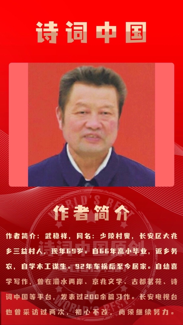 【诗词中国】精品佳作《西京风云》作者:武稳祥(图15)