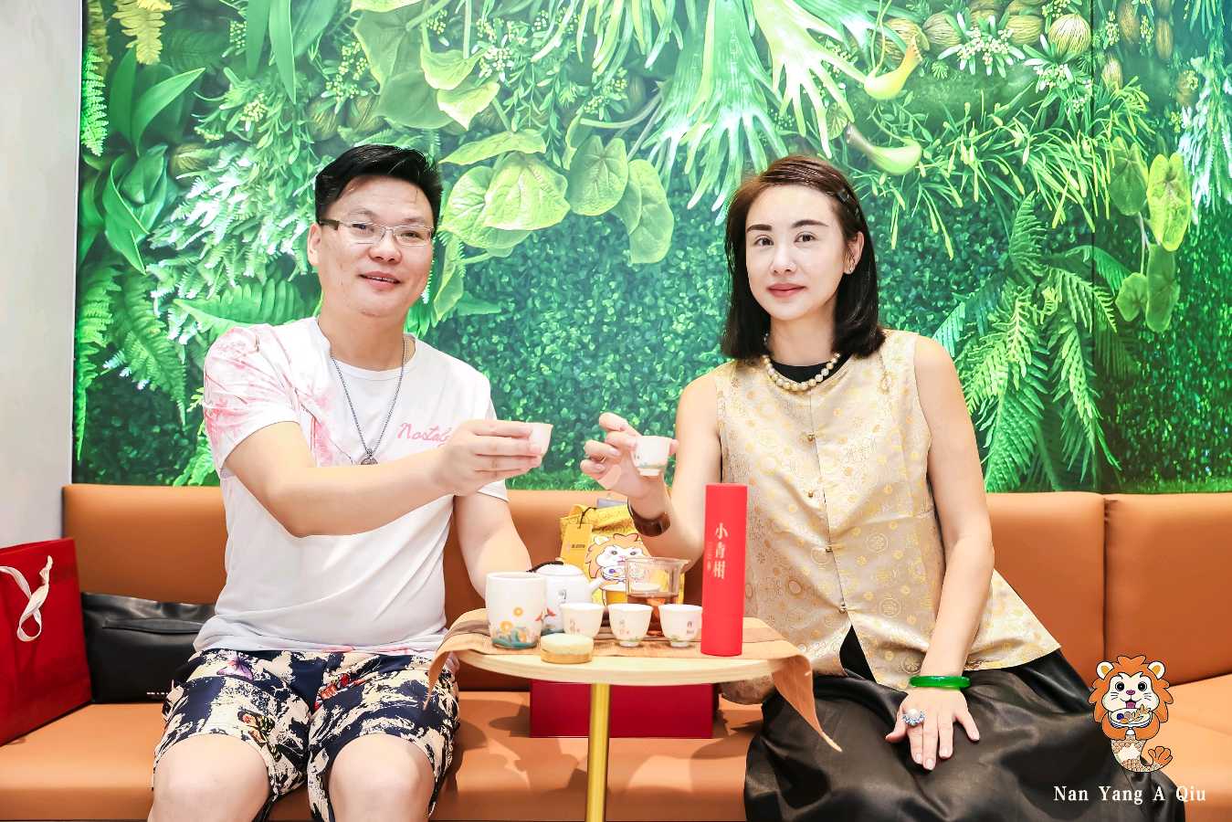 新加坡糖水铺“楠洋阿秋”（千年古法熬制）在重庆朝天门来福士广场美丽靓市