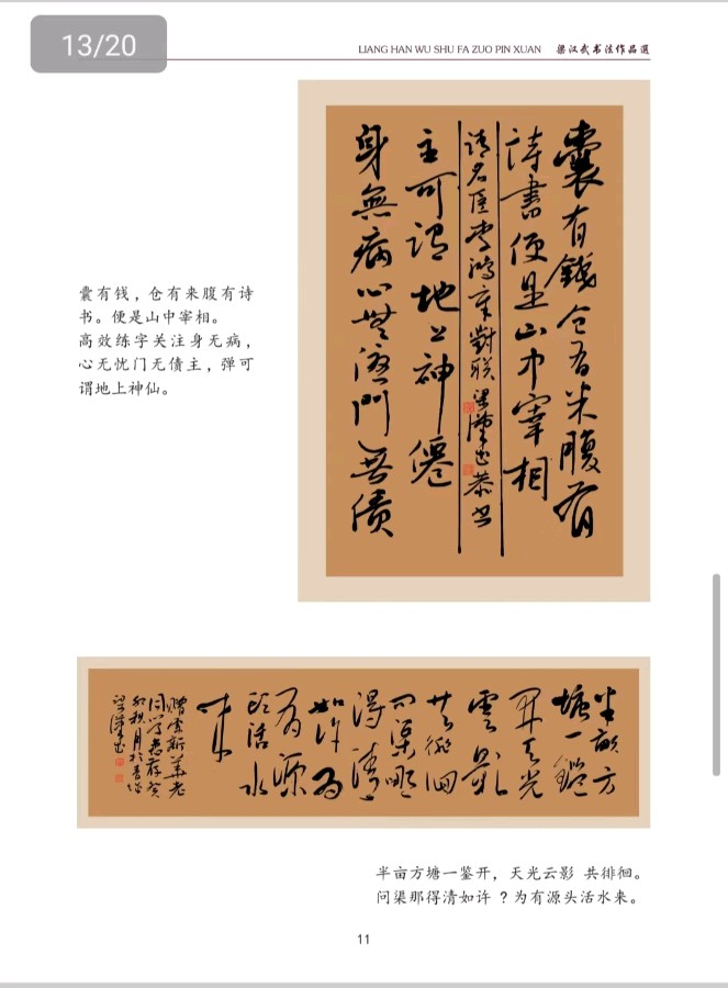 胡杨（梁汉武）书法作品选（图27）
