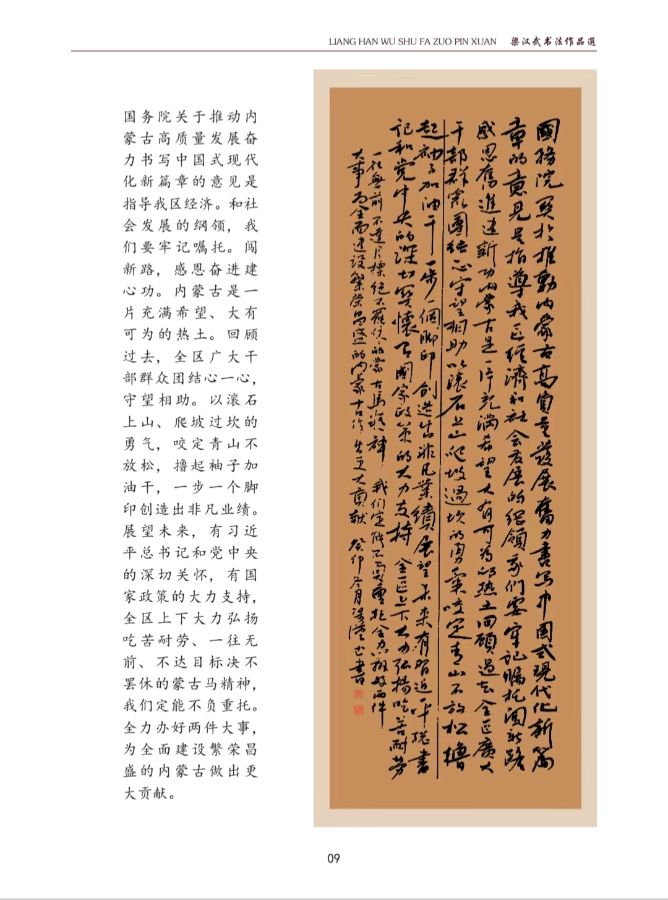 胡杨（梁汉武）书法作品选（图23）