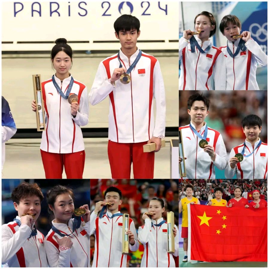 【都市头条向幸福出发编辑部】第12186期 题第33届奥运会中国健儿（图2）
