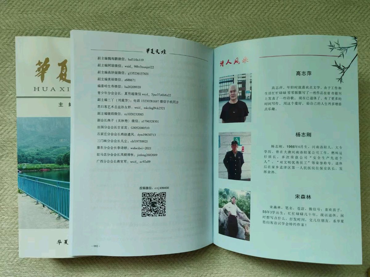 公告！公告！欢迎围观: 思归客系列丛书《华夏文坛》开始快递，快来看看有没有你……《诗满华厦》持续征稿中，望朋友们踊跃投稿支持思归客……（图7）