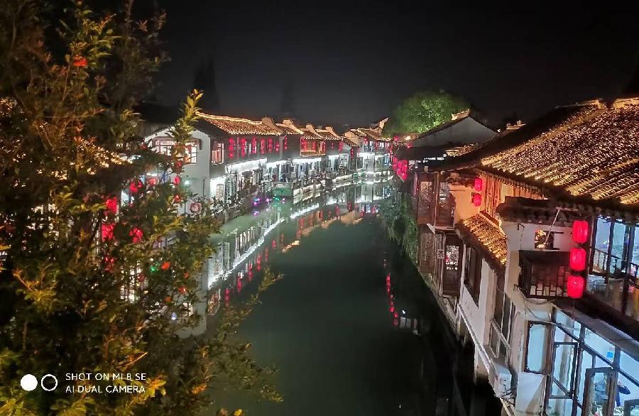 【中华好诗词】分享（上海）优秀诗人纪金东老师词《临江仙·朱家角夜色》请欣赏（图5）