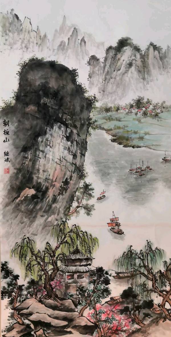 班仕珍.唐江.莫天华.文志清.刘兴华.牛在坤.黄光明.金夫.冯继斌.唐德春.卿太华等文骚墨客唯美佳作欣赏∥中国桂林都市漓江诗书画社微刊总（第197期）（图12）