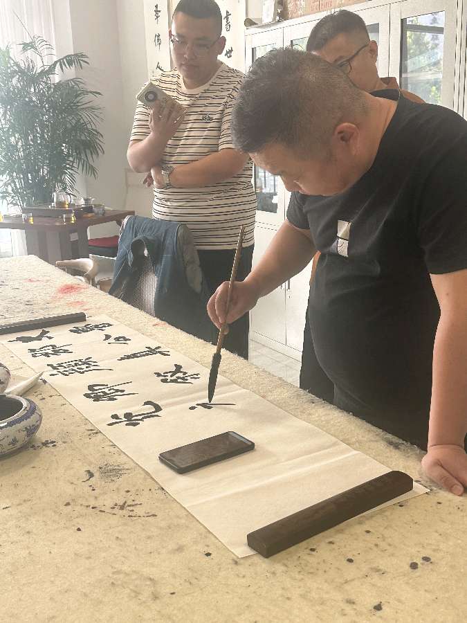 首期书法名家大讲堂开讲（昌邑）（图3）