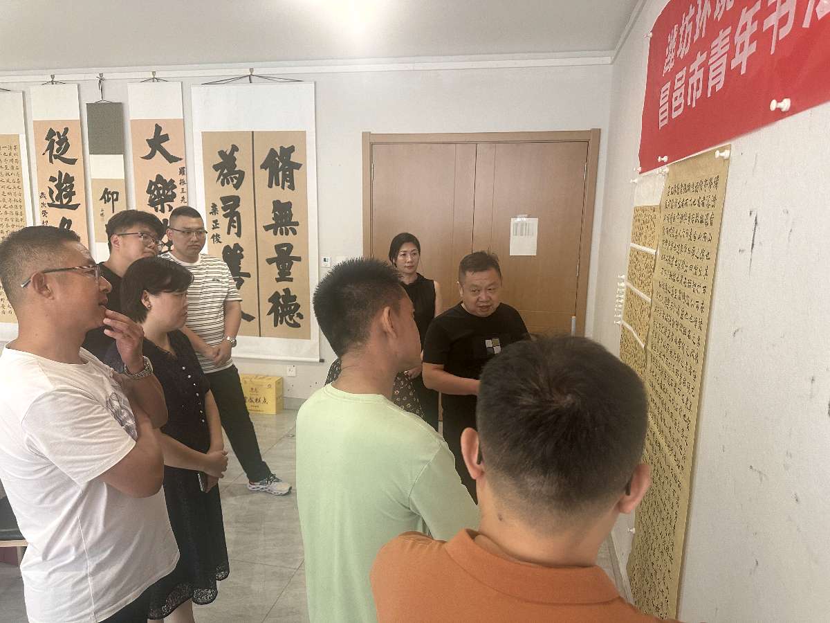 首期书法名家大讲堂开讲（昌邑）（图4）