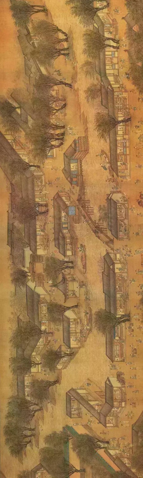 【枫雅汇看图约诗】诗人陈江《281期》(一剪北宋的时光,观“清明上河图”)(图4)