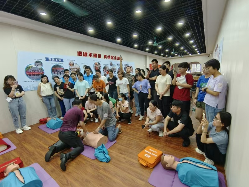 编织生命急救网 考证助力护航生命高质量