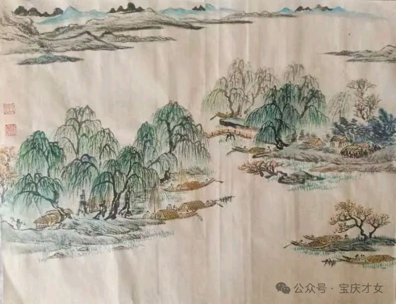 供稿:唐群《【湖南省邵阳市女子文化研究会第33期】八月你好!》11500期~新京都文艺(图23)