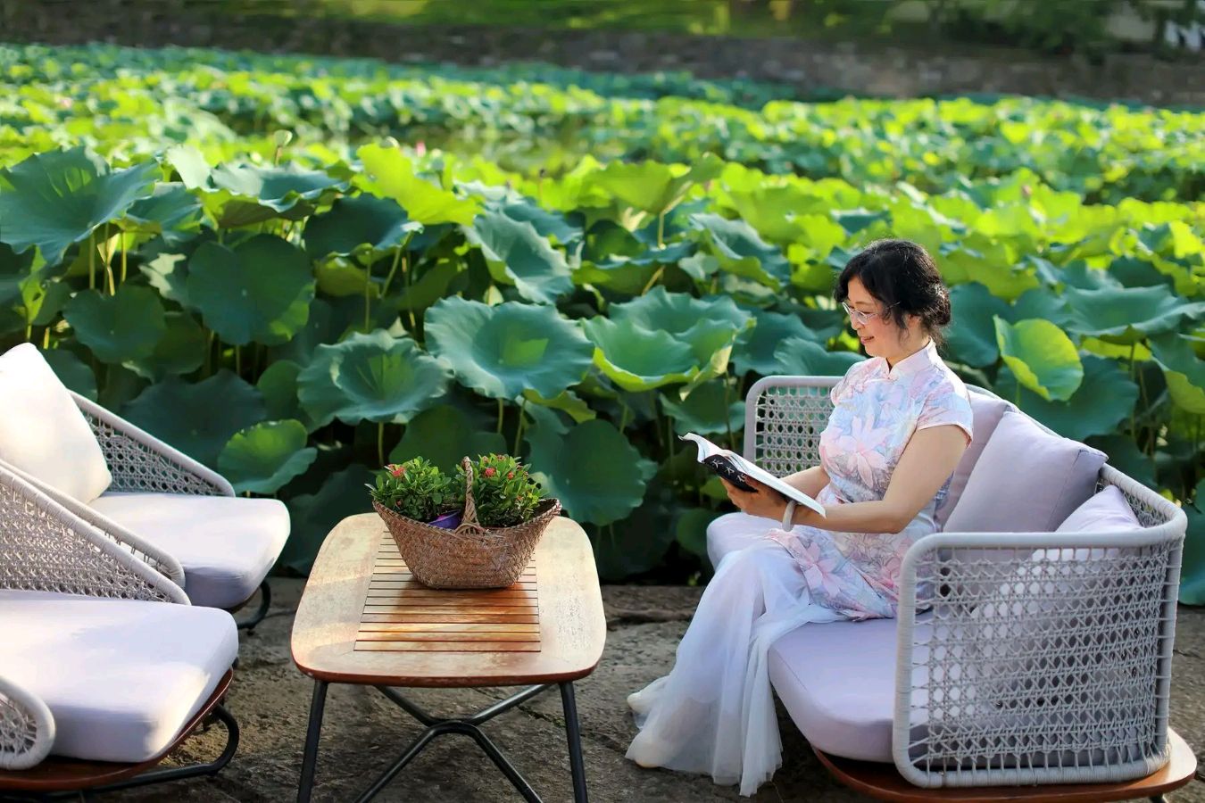 临江仙-浅秋闲吟（外一首）词||旗袍（图15）