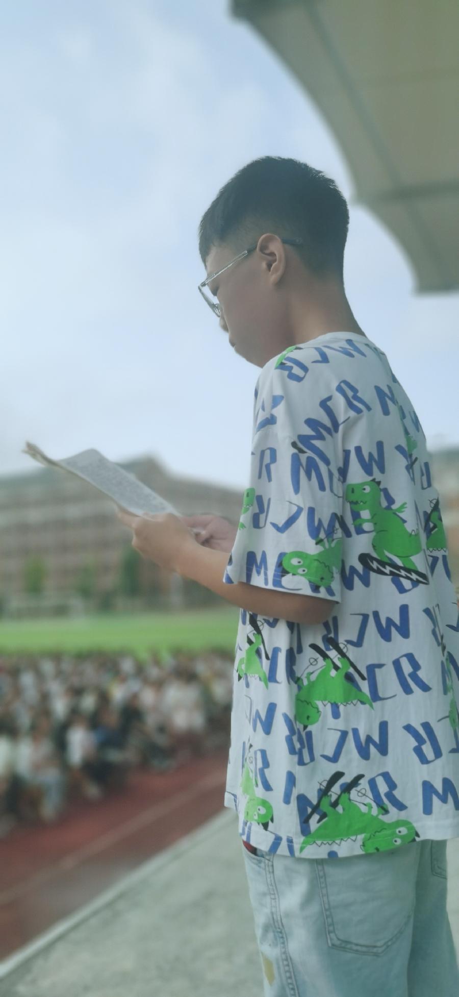沿河实验中学“文训”高快演讲之星杨紫涵、杨坤燊：我就是最大的奇迹（图6）