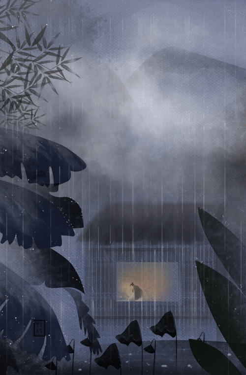《秋夜听雨》作者:王明雪（雪歌）主播:知语【桃源国际诗歌文化传媒】用声音传递温暖以诵读致敬人生（图5）