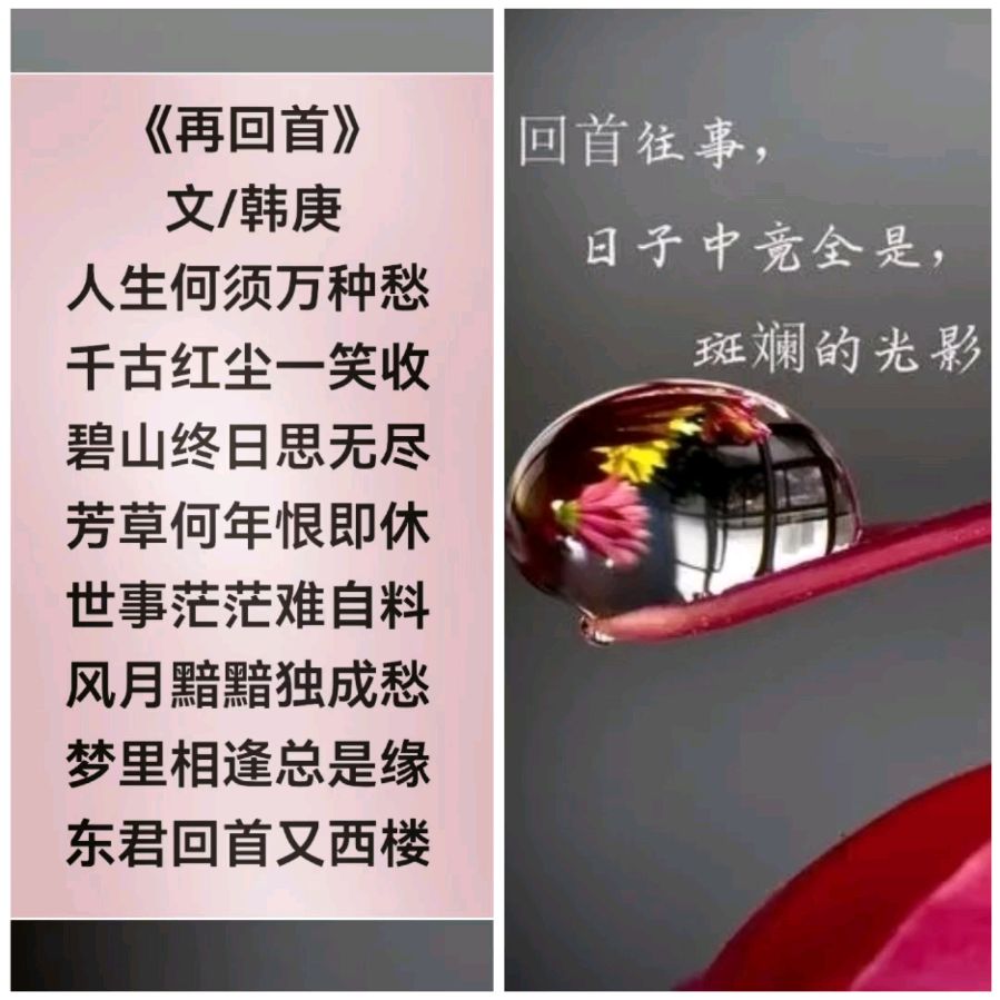 韩庚的《再回首》