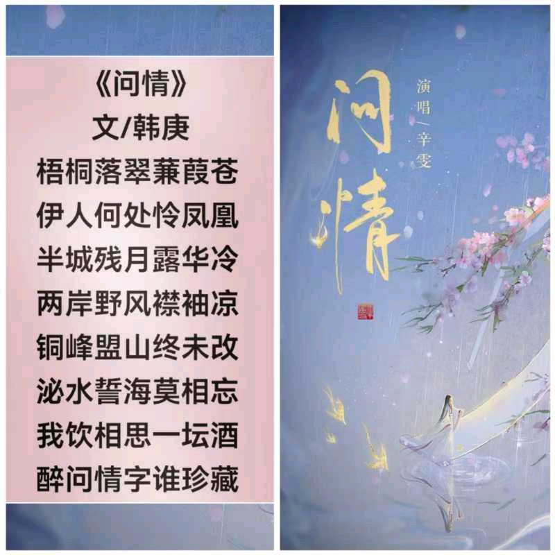 韩庚的《问情》