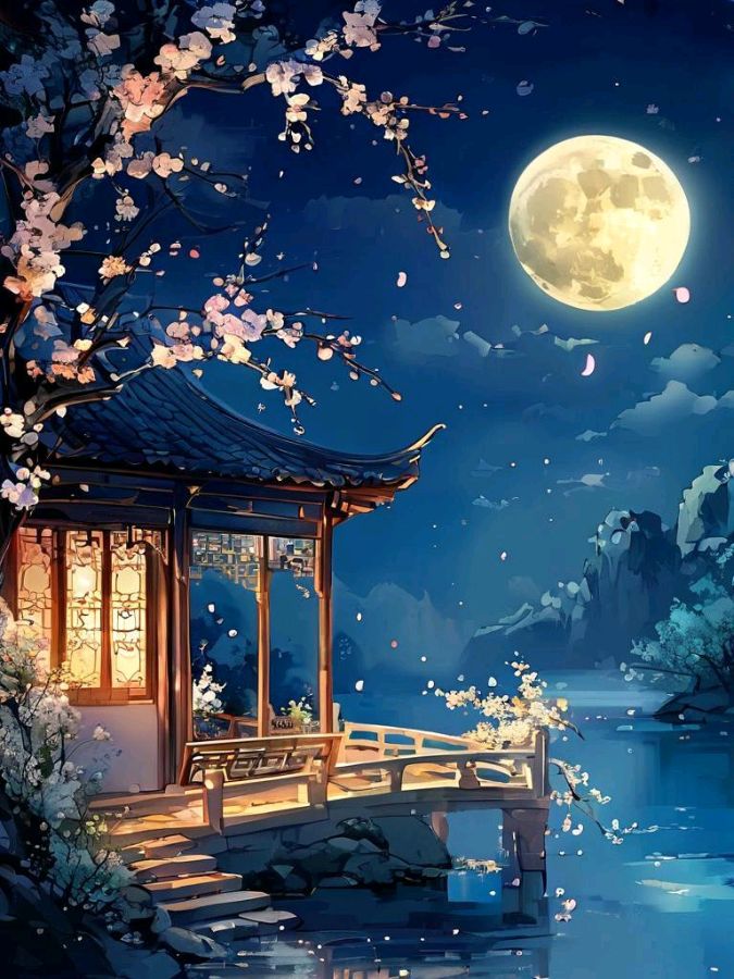聆听 ‖ 惠英朗诵《十五的月亮照心房》作者/王胜利（图7）