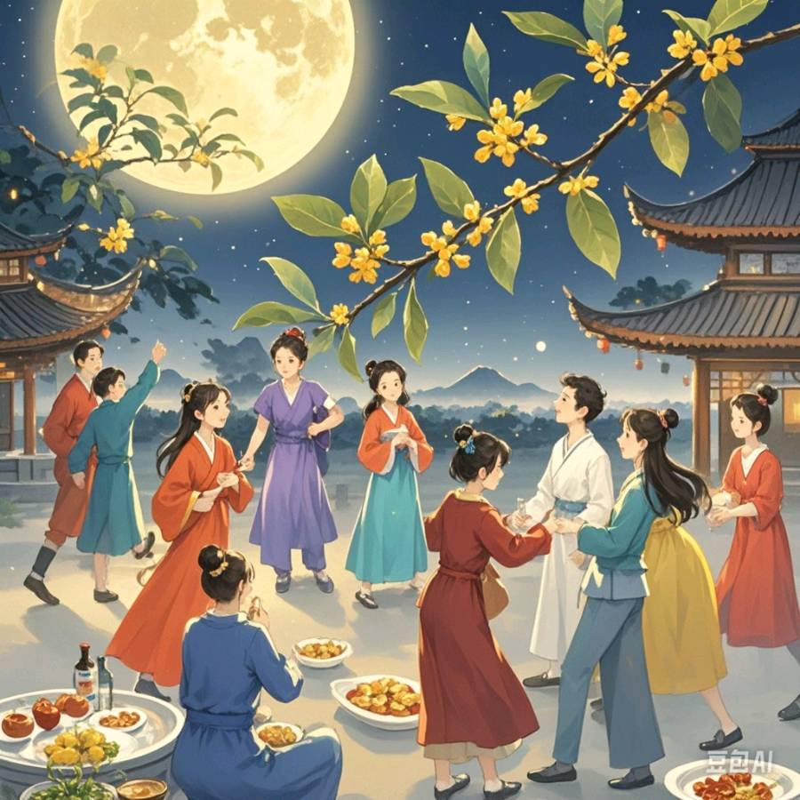 欣赏风平浪静老师律诗.《中秋乐》（图3）