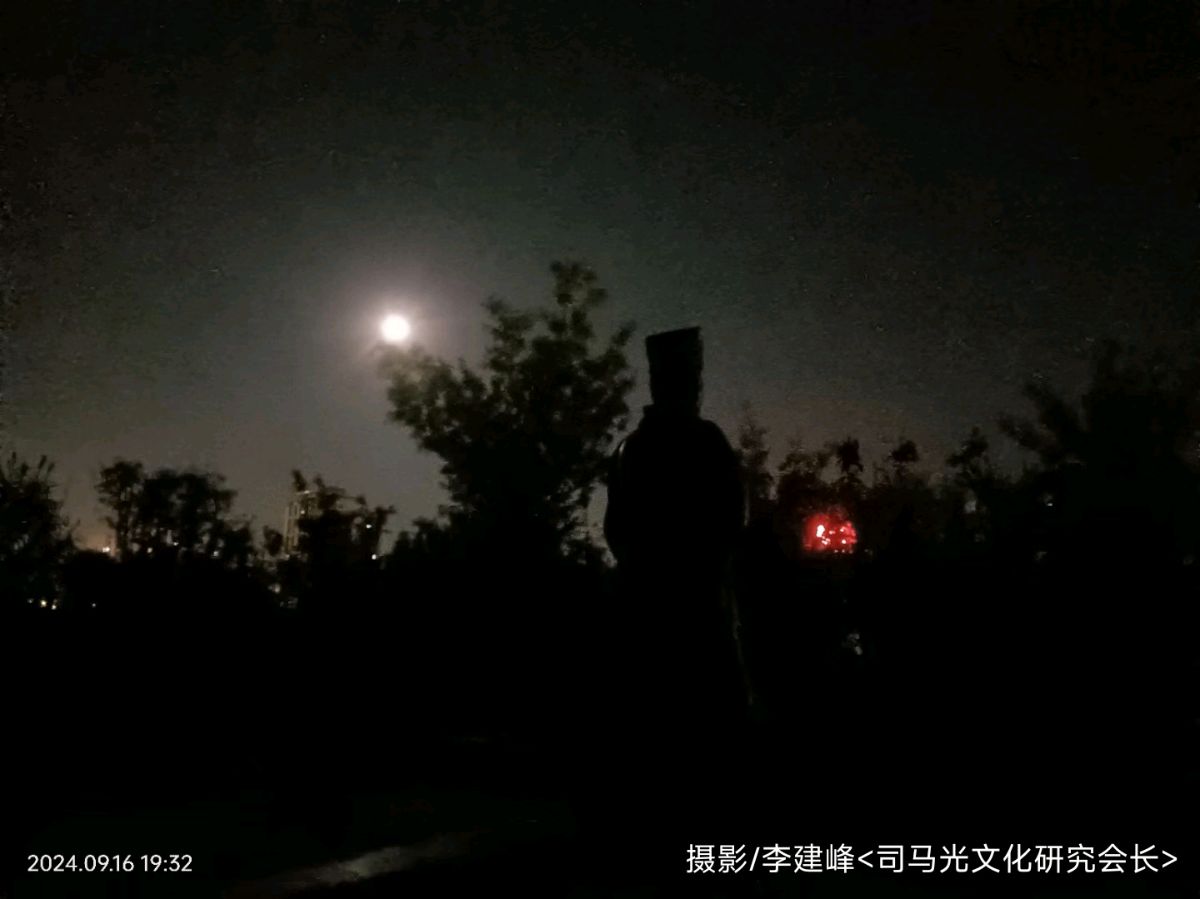 今新调 中秋赏月独乐园 原作/梁立锋（图3）