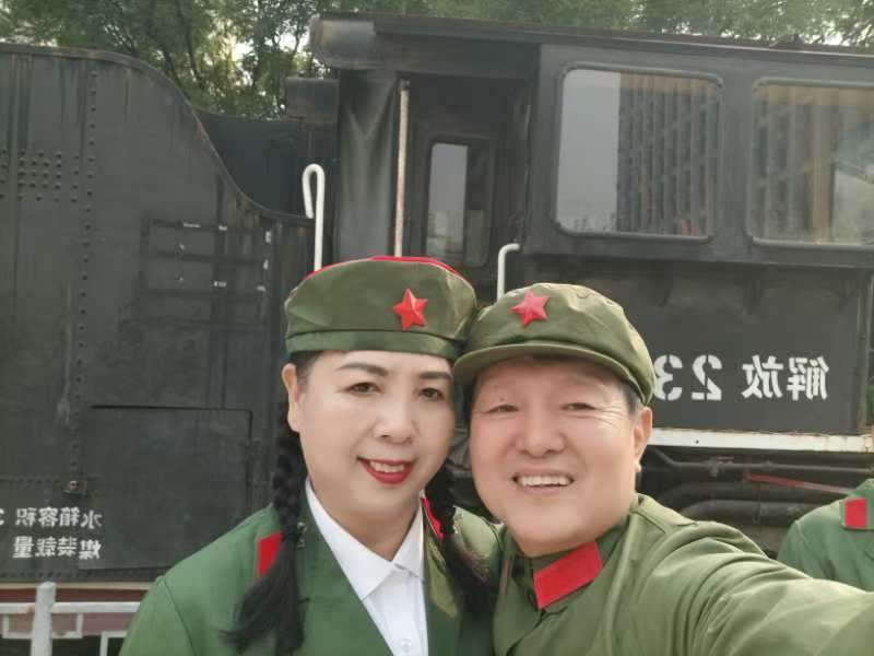 影视剧演员胡京24年9月18日领队打卡慈云寺火车站广场（五）《北京头条》（图69）