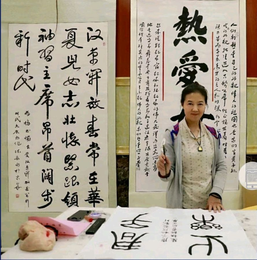 《传世孤本•中国诗书画名家佳作选》新疆诗人、书法家张桃桃入选作品展（图2）