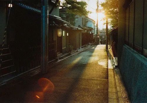 【惟光】异乡人总喜欢对着弯月缝补巷口的风