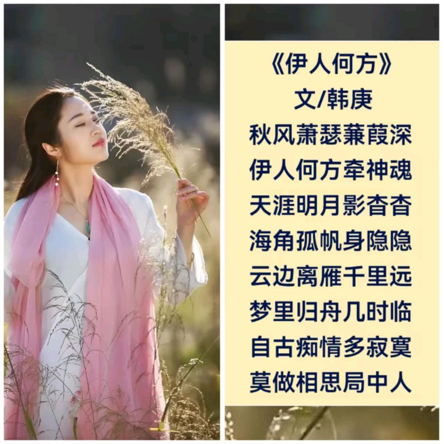 韩庚的《伊人何方》