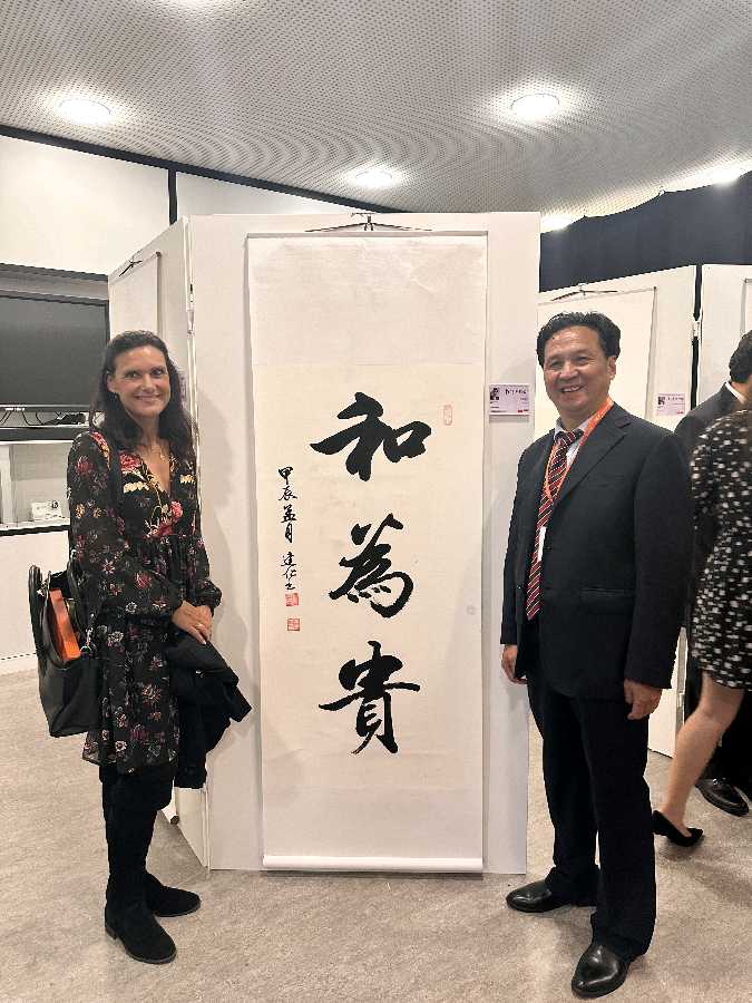 书法家廖建仁:荣获“第三届莫奈国际艺术奖”金奖(图9)