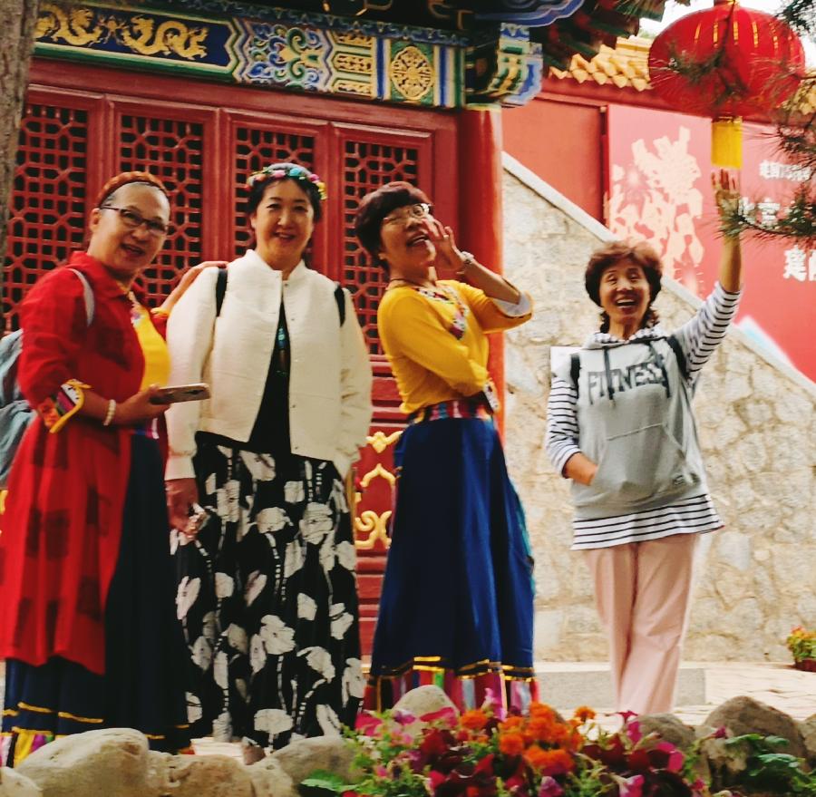 刘林丽诗歌作品《笑靥如花的我们》合诵【五月的鲜花诗歌朗诵艺术团】部分团员（图27）
