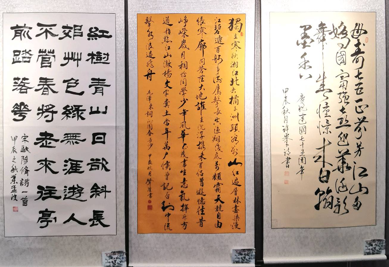 最美夕阳红 映照金秋月∥桂林市2024年重阳节老年书画作品展在市中心书城隆重开幕∥中国桂林都市漓江诗书画社微刊总（第208期）∥书法江湖网展总（第1期）（图55）